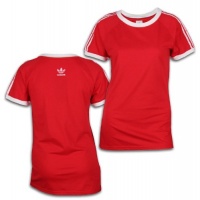 Adidas Womens Vintage Graphics Ringer T-Shirt