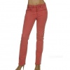 Miraclebody Katie Shaping Straight Leg Jeans, 6, Tomato