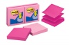 Post-it Pop-up Notes, 3 x 3-Inches, Assorted Pink Colors, 6-Pads/Pack