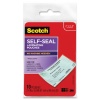 Scotch Self-Sealing Laminating Pouches, Business Card Size, 10 Pouches (LS851-10G)