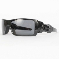 Oakley Oil Rig in Shadow Camo / Grey Polarized Sunglasses (12-985)