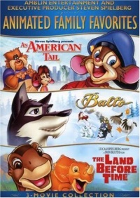 Amblin/Spielberg Animated Family Favorites 3-Movie Collection (An American Tale / Balto / The Land Before TIme)