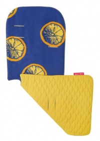 Maclaren Seat Liner, Fruit Slices Estate Blue/Spectra Yellow