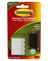 Command Frame Stabilizer Strips, White, 4-Strip