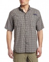 Columbia Men's Super Tamiami Short Sleeve Shirt, XX-Large, Grill/Pescado Gingham Print