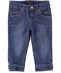 Rocawear Islander Capri Jeans (Sizes 4 - 6X) - dark denim, 4