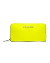 Michael Kors Continental Wallet Neon Yellow