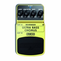 Behringer BUC400 Ultra Bass Chorus Ultimate Bass Chorus Effects Pedal