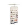 Hanging Jewelry Organizer 37 Pockets Bedroom Closet Color: White