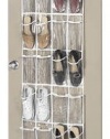 Whitmor 6046-13 Supreme Garment Care Collection Over-the-Door Shoe Organizer, Clear