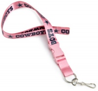 NFL Dallas Cowboys Lanyard, Pink