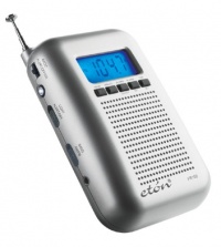 Eton FR100 Blackout Buddy Radio (Silver)