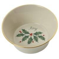 Lenox Holiday Sentiment Joy Round Dish