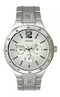 Guess G Hype Women's Watch White Dial Crystals Set Steel Bracelet W14550l1