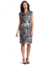 Jones New York Women's Faux Wrap Dress