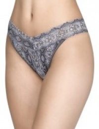 Hanky Panky Anaconda Original Rise Thong 8N1184 One Size/Natural