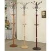 ADF Manhattan 74-Inch Coat Rack, Cherry