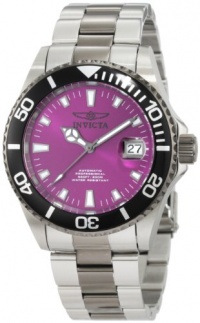 Invicta Men's 10497BLB Pro Diver Automatic Purple Dial Two Tone Stainless Steel Watch