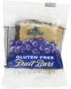 Betty Lou's Blueberry Fruit Bar Gluten Free, 12 - 2 oz Bars