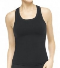 SPANX Ribbed Racerback with Shelf Bra