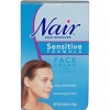 Nair Hair Remover Sensitive Formula Face Cream with Green Tea, .69-Ounce Tubes (Pack of 3)