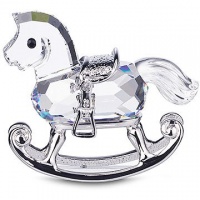 Swarovski Crystal Moments Rocking Horse