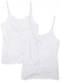 Calvin Klein Girls 7-16 2 Pack Cami,White,M(8/10)