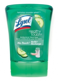 Lysol Healthy Touch Hand Soap Refill, Soothing Cucumber Splash, 8.50 Ounce (Pack of 2)