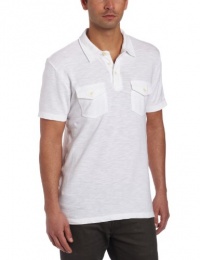 Lucky Brand Men's Slub Pique Polo Shirt