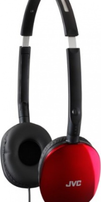 JVC Flat Headpones - Red