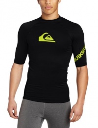 Quiksilver Men's All Time Short Sleeve Rashguard