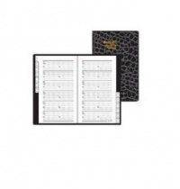 At-a-glanceÂ® Small Designer Telephone/address Book