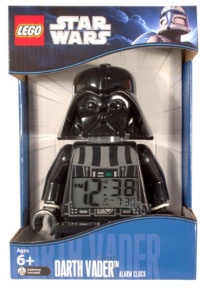 LEGO Kids' 9002113 Star Wars Darth Vader Mini-Figure Alarm Clock