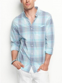 GUESS Cody Smart Slim Fit Checked Shirt