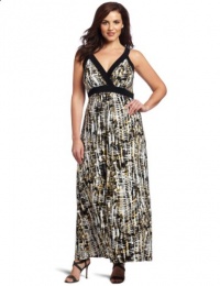 Karen Kane Women's Plus-Size Banded Maxi Dress