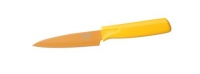 Kuhn Rikon 4-Inch Nonstick Colori Paring Knife, Yellow