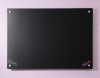 Black Glass Dry-Erase Board - 23 5/8 x 35 1/2 - 60 x 90 cm