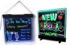 Lighted Writable Menu Board LED Message Board Display Billboard LED Sign 17 X 17 inches Magic