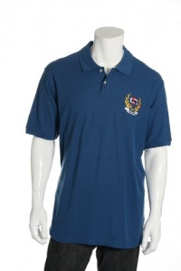 Club Room Blue Short Sleeve Casual Polo