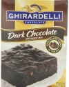 Ghirardelli Dark Chocolate Brownie Mix, 20-Ounce Boxes (Pack of 4)