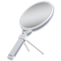 Zadro Lighted Swivel Hand Mirror, 1x/10x