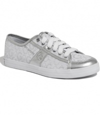 G by GUESS Leola Sneaker, WHITE FABRIC (8)