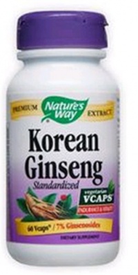 Nature's Way Ginseng, Korean, 60 Capsules