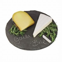 TF Slate Cheeseboard and Chalk Set,  Round