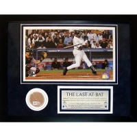 Steiner Sports MLB New York Yankees Derek Jeter The Last At-Bat 11x14 Mini Dirt Collage