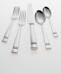 When presentation counts, set a classically elegant table with Cabochon flatware. The high-polished luster and tapered detail along the handle combine for a truly traditional sensibility that makes a great addition to your place settings.