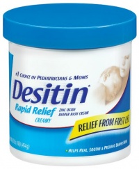 Desitin Rapid Relief Creamy Jar, 16-Ounce