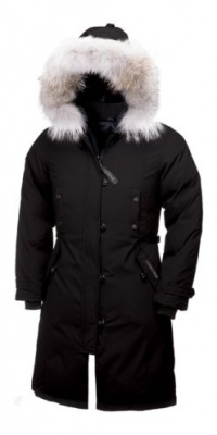 Canada Goose Women's Kensington Parka,Black,Small