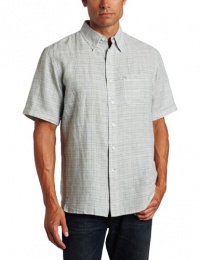 IZOD Men's Short Sleeve Linen Blend Polo