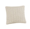 Natori Soho 20-Inch by 20-Inch Feather Fill Pillow, Hand-Knitted, Ease